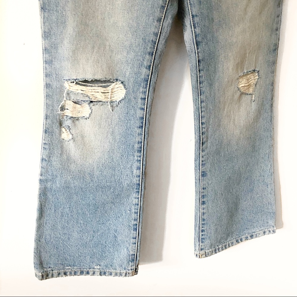 DL1961 Wallace High Waist Crop Flare Distress Jean - Picture 7 of 12